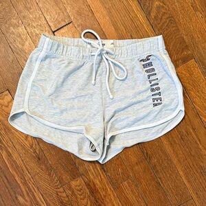 Hollister Women's Athletic Light Gray Shorts